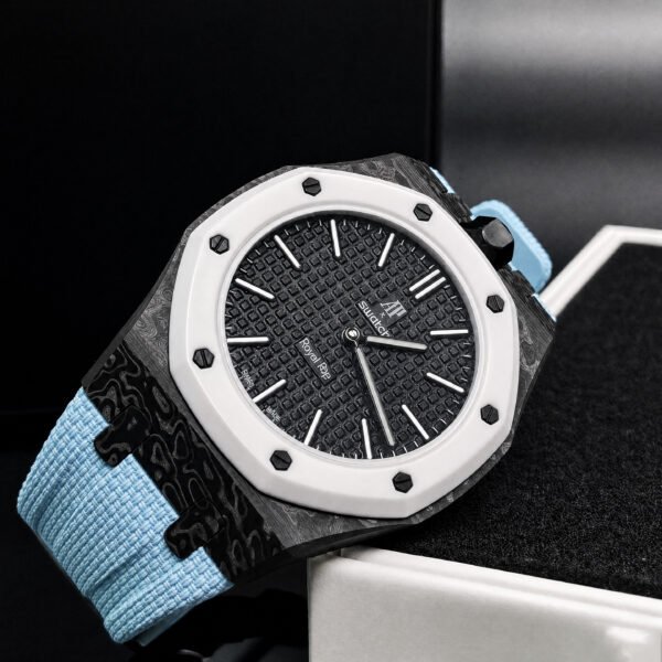 Carbon Fiber + FKM Rubber (Water Ripple)